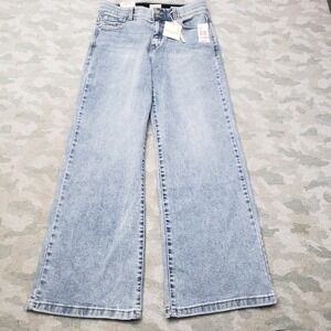 Curve Appeal Jeans Womens 12/31 Blue Wide Leg‎ Heritage Luxe Denim